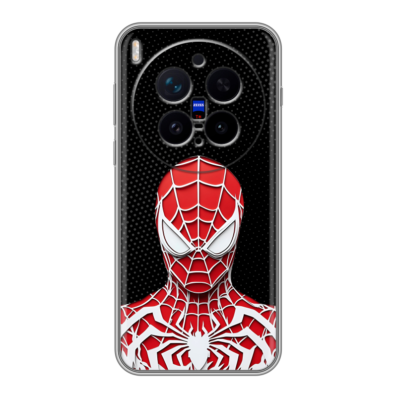 Силиконовый чехол на Vivo X300 Pro с принтом человек паук spiderman Силиконовый чехол на Vivo X300 Pro с принтом человек паук spiderman