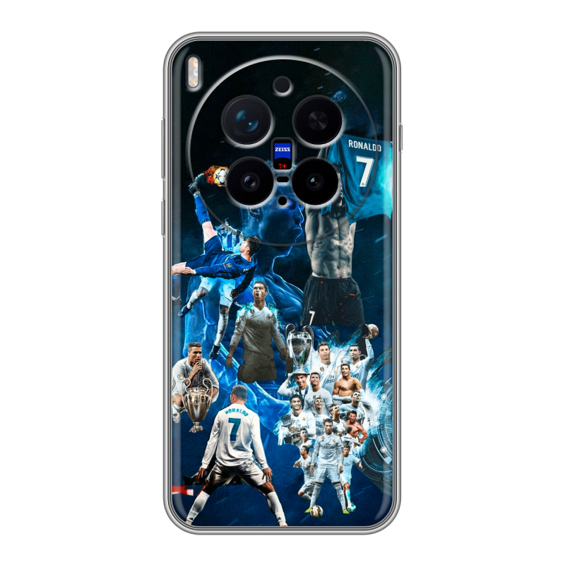 Силиконовый чехол на Vivo X300 Pro с принтом Реал Роналдо Силиконовый чехол на Vivo X300 Pro с принтом Реал Роналдо