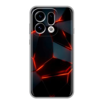 Силиконовый чехол на OPPO Find X9 с принтом Яркие абстракции Силиконовый чехол на OPPO Find X9 с принтом Яркие абстракции