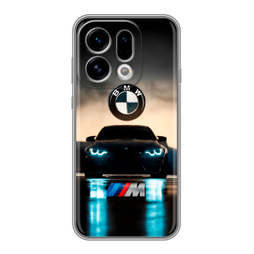 Силиконовый чехол на OPPO Find X9 с принтом БМВ BMW