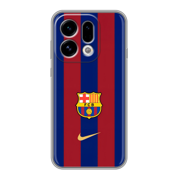 Силиконовый чехол на OPPO Find X9 с принтом Барселона Barcelona