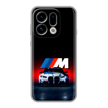 Силиконовый чехол на OPPO Find X9 с принтом БМВ BMW