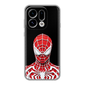 Силиконовый чехол на OPPO Find X9 с принтом человек паук spiderman