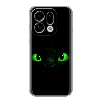 Силиконовый чехол на OPPO Find X9 с принтом Как приручить дракона Силиконовый чехол на OPPO Find X9 с принтом Как приручить дракона
