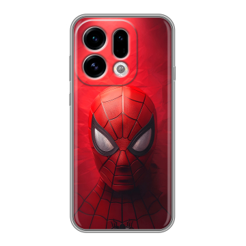 Силиконовый чехол на OPPO Find X9 с принтом Spiderman Человек паук Силиконовый чехол на OPPO Find X9 с принтом Spiderman Человек паук
