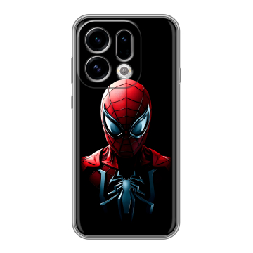 Силиконовый чехол на OPPO Find X9 с принтом Spiderman Человек паук Силиконовый чехол на OPPO Find X9 с принтом Spiderman Человек паук