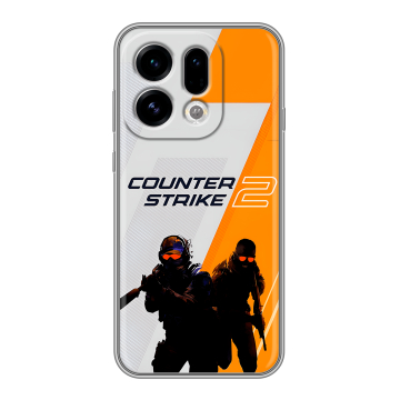 Силиконовый чехол на OPPO Find X9 с принтом Counter Strike