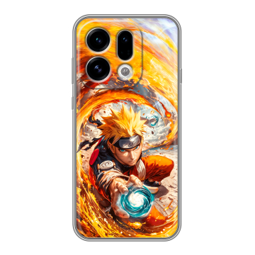 Силиконовый чехол на OPPO Find X9 с принтом Аниме Наруто Naruto Силиконовый чехол на OPPO Find X9 с принтом Аниме Наруто Naruto