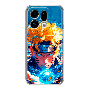 Силиконовый чехол на OPPO Find X9 с принтом Аниме Наруто Naruto