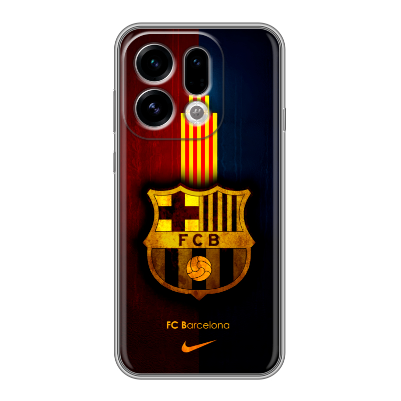 Силиконовый чехол на OPPO Find X9 с принтом Барселона Barcelona Силиконовый чехол на OPPO Find X9 с принтом Барселона Barcelona