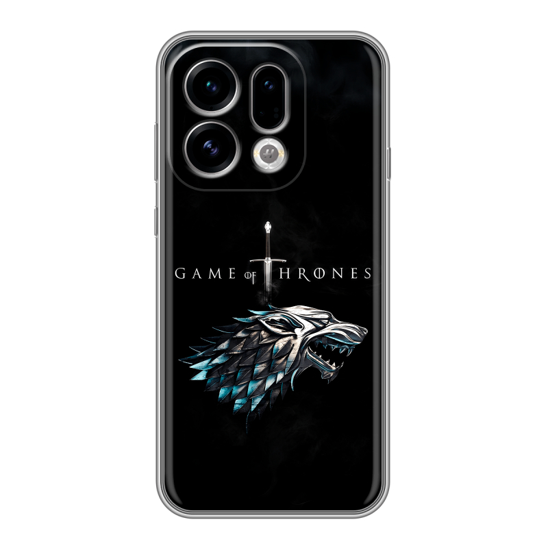 Силиконовый чехол на OPPO Find X9 с принтом Игра Престолов Game Thrones Силиконовый чехол на OPPO Find X9 с принтом Игра Престолов Game Thrones