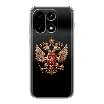 Силиконовый чехол на OnePlus 15 с принтом Герб России