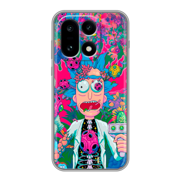 Силиконовый чехол на OnePlus 15 с принтом Рик и Морти Rick Morty Силиконовый чехол на OnePlus 15 с принтом Рик и Морти Rick Morty
