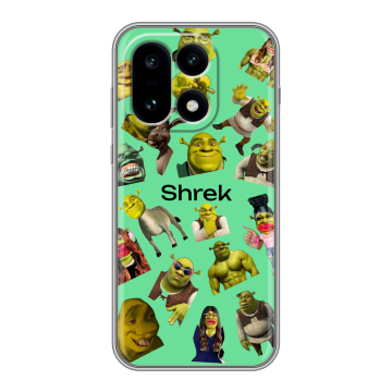 Силиконовый чехол на OnePlus 15 с принтом Шрек Shrek Силиконовый чехол на OnePlus 15 с принтом Шрек Shrek