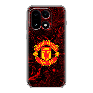 Силиконовый чехол на OnePlus 15 с принтом Manchester United