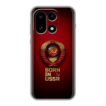 Силиконовый чехол на OnePlus 15 с принтом Флаг Герб СССР