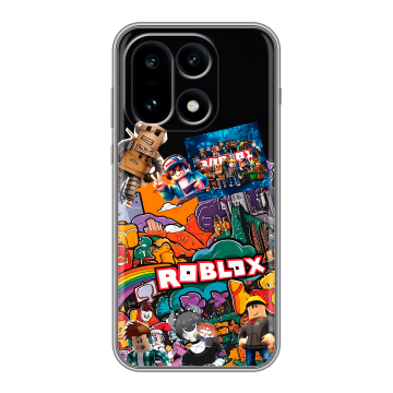 Силиконовый чехол на OnePlus 15 с принтом Roblox Роблокс