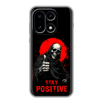 Силиконовый чехол на OnePlus 15 с принтом смешной скелет