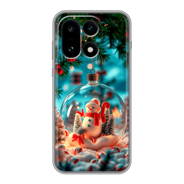 Силиконовый чехол на OnePlus 15 с принтом Новый год
