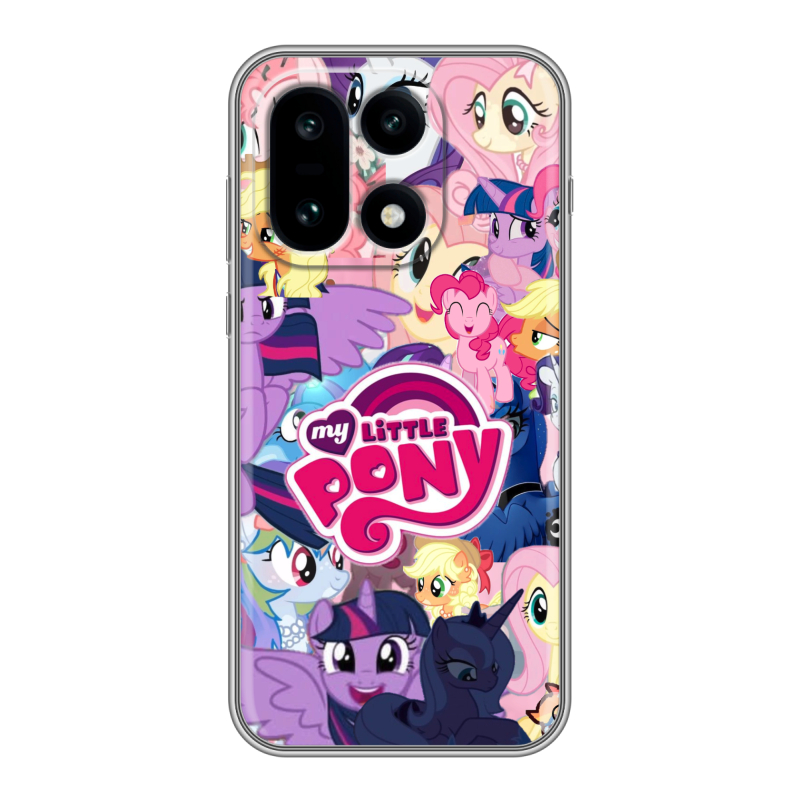Силиконовый чехол на OnePlus 15 с принтом My little pony Дружба чудо Силиконовый чехол на OnePlus 15 с принтом My little pony Дружба чудо