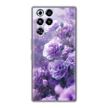 Силиконовый чехол на ZTE Nubia RedMagic 11 Pro с принтом Розы цветы Силиконовый чехол на ZTE Nubia RedMagic 11 Pro с принтом Розы цветы