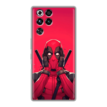 Силиконовый чехол на ZTE Nubia RedMagic 11 Pro с принтом Дедпул Deadpool