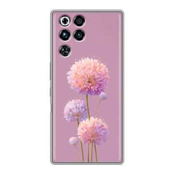 Силиконовый чехол на ZTE Nubia RedMagic 11 Pro с принтом Цветы