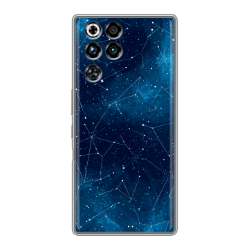 Силиконовый чехол на ZTE Nubia RedMagic 11 Pro с принтом Космос звезды