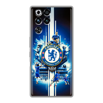 Силиконовый чехол на ZTE Nubia RedMagic 11 Pro с принтом Chelsea Челси