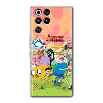 Силиконовый чехол на ZTE Nubia RedMagic 11 Pro с принтом Adventure time Время приключений