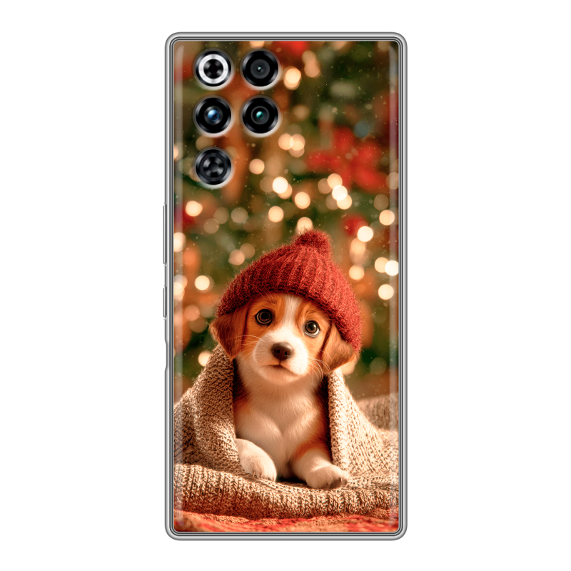 Силиконовый чехол на ZTE Nubia RedMagic 11 Pro с принтом Новый год Силиконовый чехол на ZTE Nubia RedMagic 11 Pro с принтом Новый год