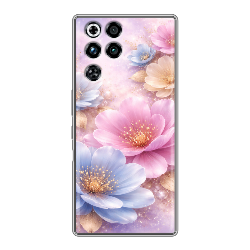 Силиконовый чехол на ZTE Nubia RedMagic 11 Pro с принтом женский Силиконовый чехол на ZTE Nubia RedMagic 11 Pro с принтом женский