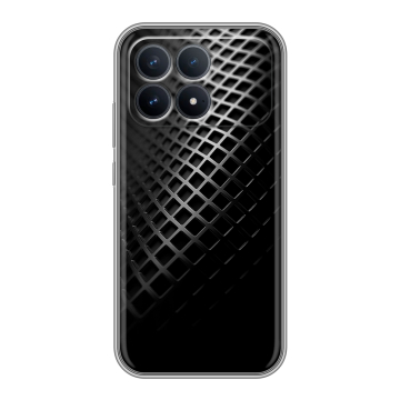 Силиконовый чехол на Poco F8 Pro с принтом Текстура металла Силиконовый чехол на Poco F8 Pro с принтом Текстура металла