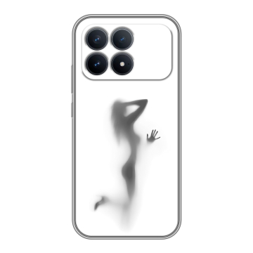 Силиконовый чехол на Poco F8 Pro с принтом Силуэт Силиконовый чехол на Poco F8 Pro с принтом Силуэт
