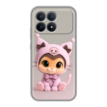 Силиконовый чехол на Poco F8 Pro с принтом Куроми Kuromi 