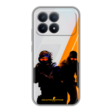 Силиконовый чехол на Poco F8 Pro с принтом Контер страйк Counter strike Силиконовый чехол на Poco F8 Pro с принтом Контер страйк Counter strike