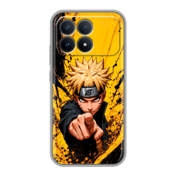 Силиконовый чехол на Poco F8 Pro с принтом Naruto Наруто Силиконовый чехол на Poco F8 Pro с принтом Naruto Наруто