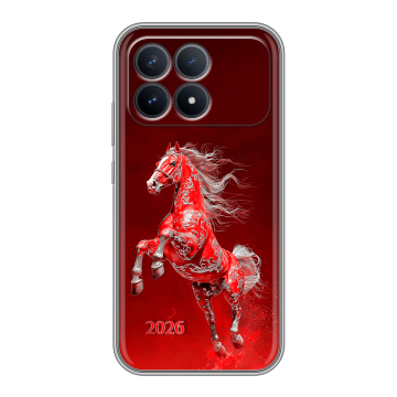Силиконовый чехол на Poco F8 Pro с принтом Новый год Силиконовый чехол на Poco F8 Pro с принтом Новый год
