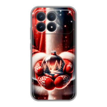 Силиконовый чехол на Poco F8 Pro с принтом Новый год Силиконовый чехол на Poco F8 Pro с принтом Новый год