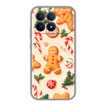 Силиконовый чехол на Poco F8 Pro с принтом Новый год Силиконовый чехол на Poco F8 Pro с принтом Новый год