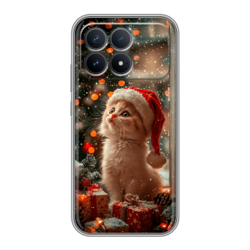 Силиконовый чехол на Poco F8 Pro с принтом Новый год Силиконовый чехол на Poco F8 Pro с принтом Новый год