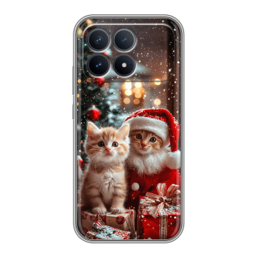 Силиконовый чехол на Poco F8 Pro с принтом Новый год Силиконовый чехол на Poco F8 Pro с принтом Новый год