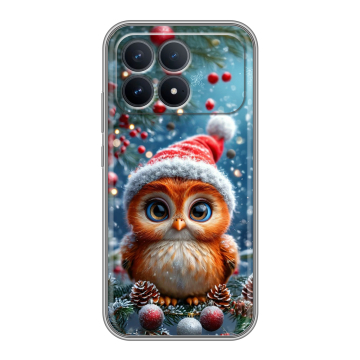 Силиконовый чехол на Poco F8 Pro с принтом Новый год Силиконовый чехол на Poco F8 Pro с принтом Новый год