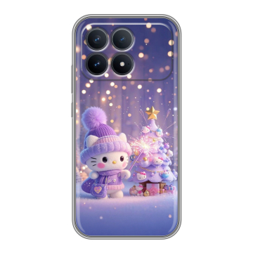 Силиконовый чехол на Poco F8 Pro с принтом Новый год Силиконовый чехол на Poco F8 Pro с принтом Новый год