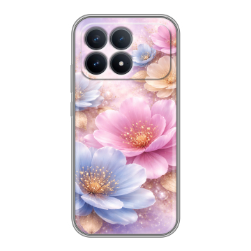 Силиконовый чехол на Poco F8 Pro с принтом женский Силиконовый чехол на Poco F8 Pro с принтом женский