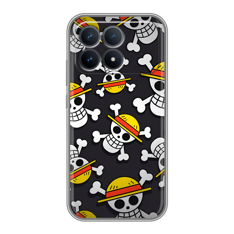 Силиконовый чехол на Poco F8 Pro с принтом One Piece Ван Пис Силиконовый чехол на Poco F8 Pro с принтом One Piece Ван Пис
