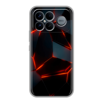 Силиконовый чехол на Poco F8 Ultra с принтом Яркие абстракции Силиконовый чехол на Poco F8 Ultra с принтом Яркие абстракции