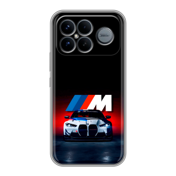 Силиконовый чехол на Poco F8 Ultra с принтом БМВ BMW Силиконовый чехол на Poco F8 Ultra с принтом БМВ BMW