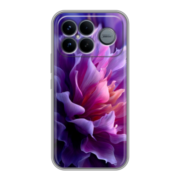 Силиконовый чехол на Poco F8 Ultra с принтом женский цветы Силиконовый чехол на Poco F8 Ultra с принтом женский цветы
