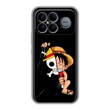 Силиконовый чехол на Poco F8 Ultra с принтом One Piece Ван Пис